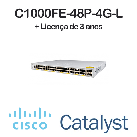 Switch catalyst c1000fe-48p-4g-l b