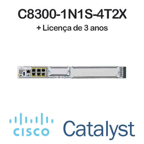 Router catalyst c8300-1n1s-4t2x b