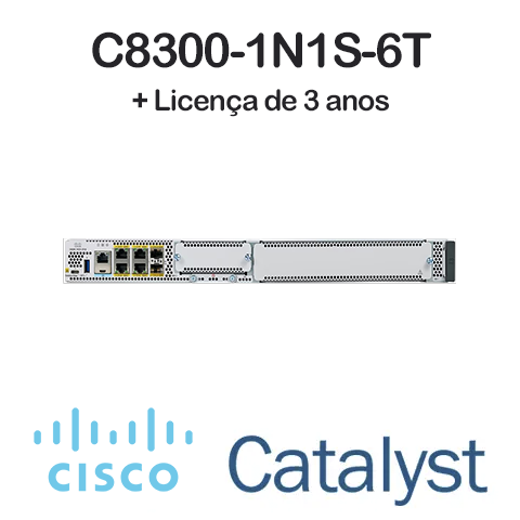 Router catalyst c8300-1n1s-6t b