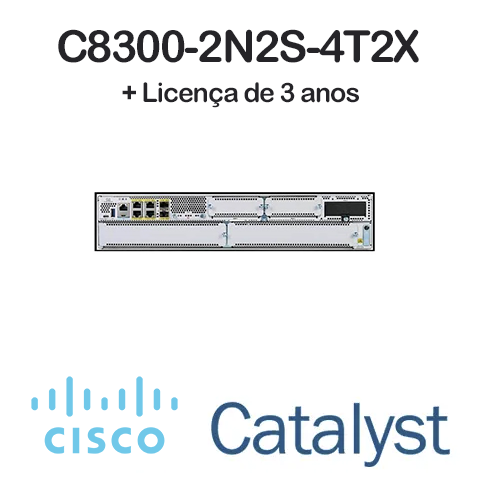 Router catalyst c8300-2n2s-4t2x b