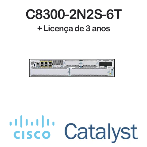 Router catalyst c8300-2n2s-6t b