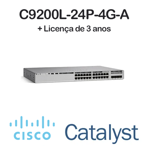 Switch catalyst c9200l-24p-4g-a b