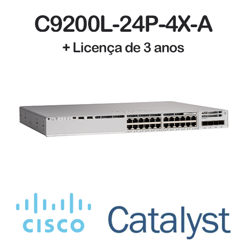 Switch catalyst c9200l-24p-4x-a
