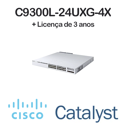 Switch catalyst c9300l-24uxg-4x b