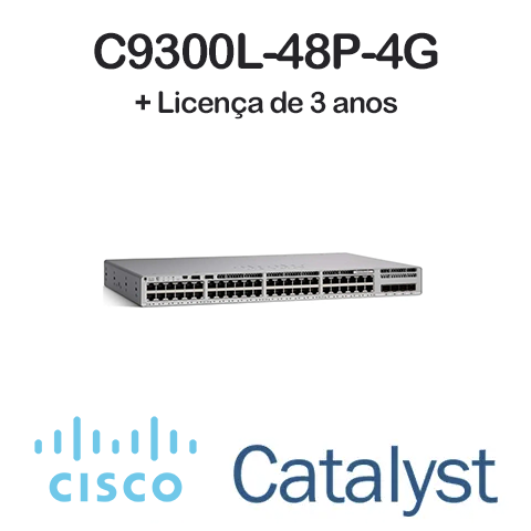 Switch catalyst c9300l-48p-4g b