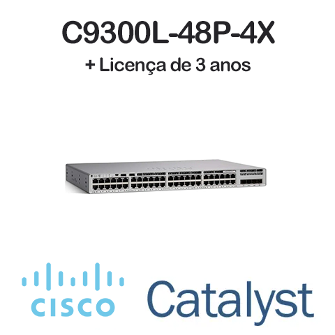 Switch catalyst c9300l-48p-4x b