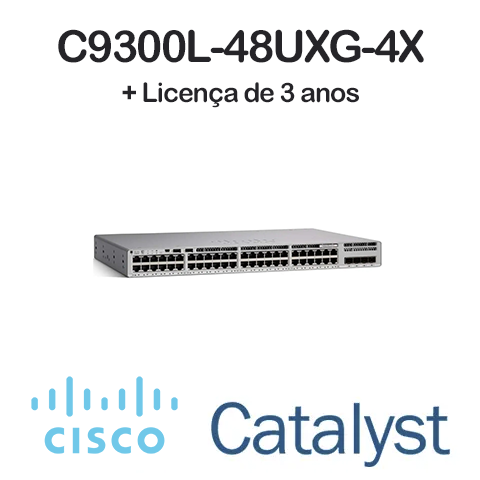 Switch catalyst c9300l-48uxg-4x b