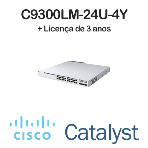 Switch catalyst c9300lm-24u-4y b