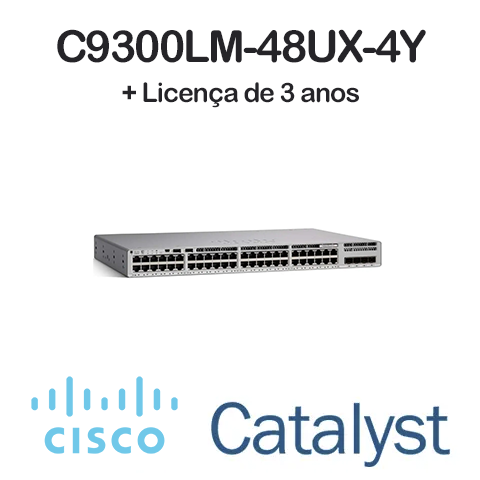 Switch catalyst c9300lm-48ux-4y b